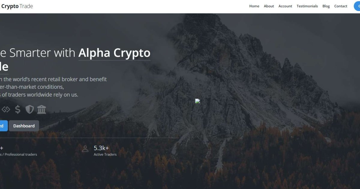 Alpha Crypto Trade отзывы. Это развод?