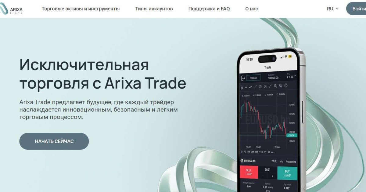 Arixa Trade отзывы. Лжеброкер?