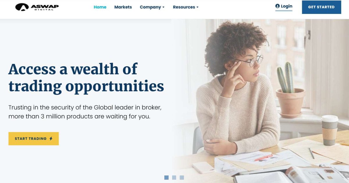 Aswap Digital Asset отзывы. Лжеброкер?
