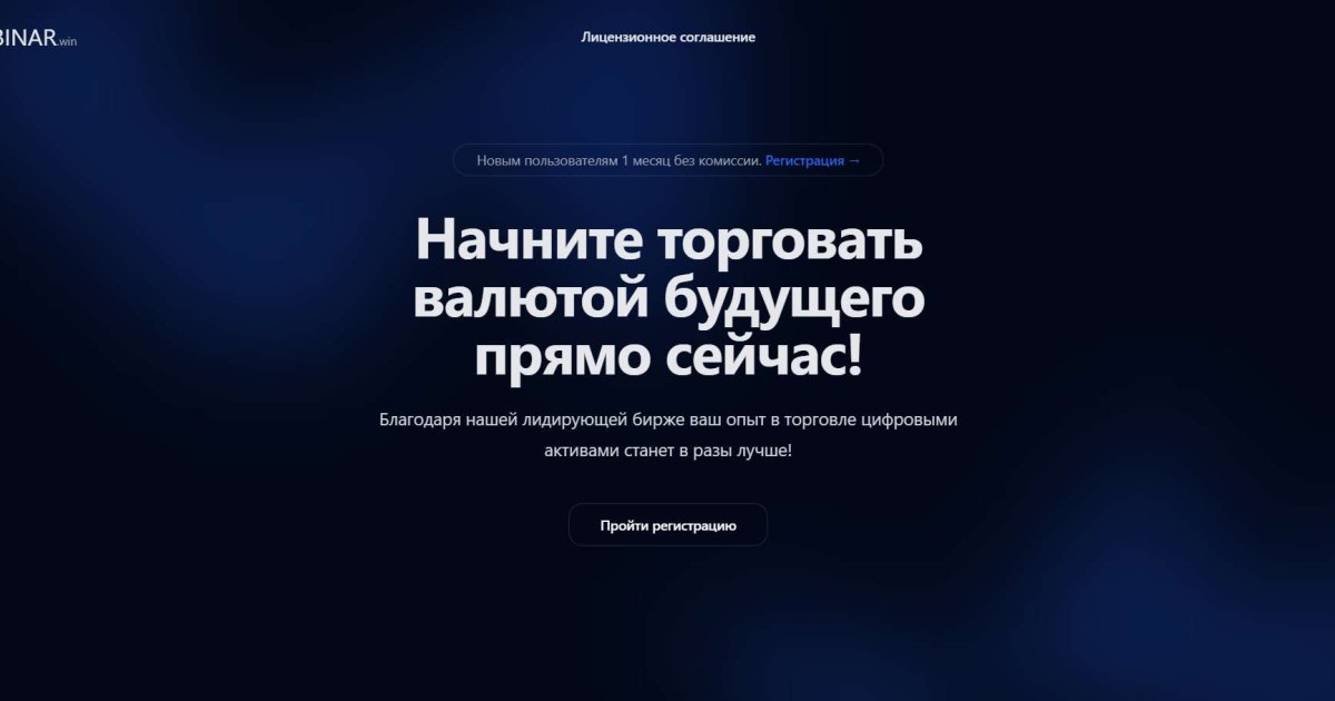 BINAR отзывы. Мошенническая биржа?