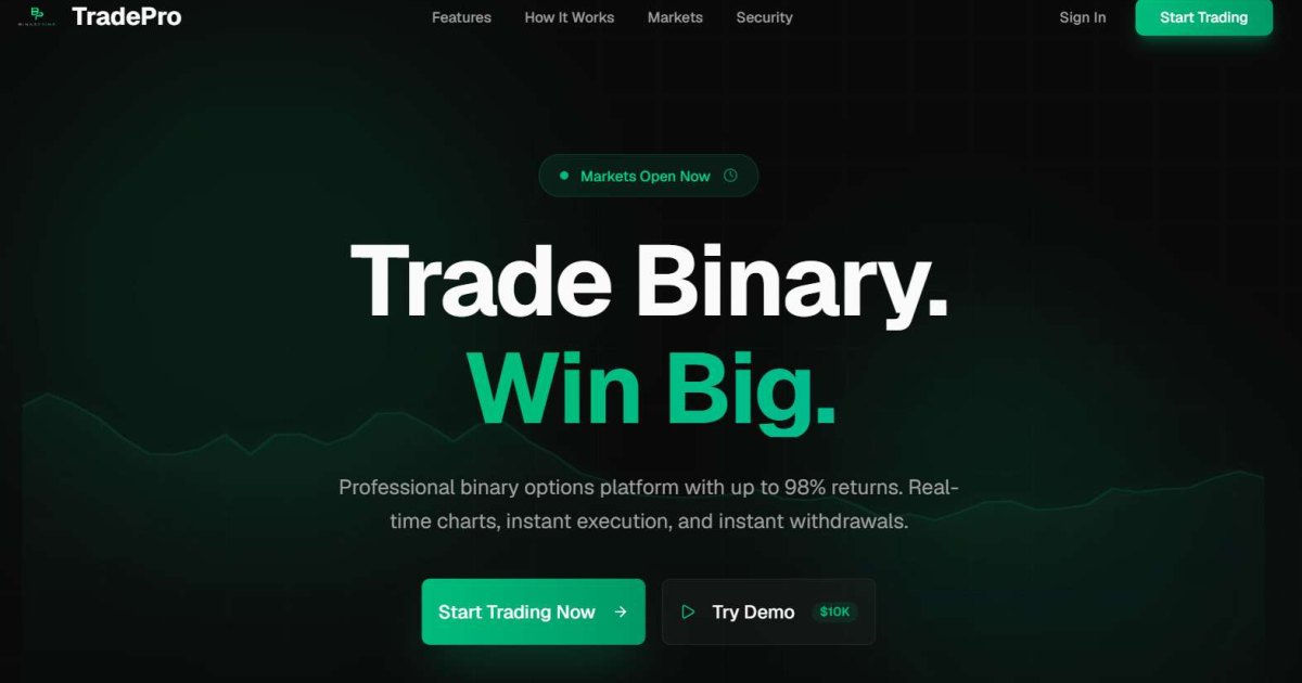 TradePro отзывы. Брокер мошенник?