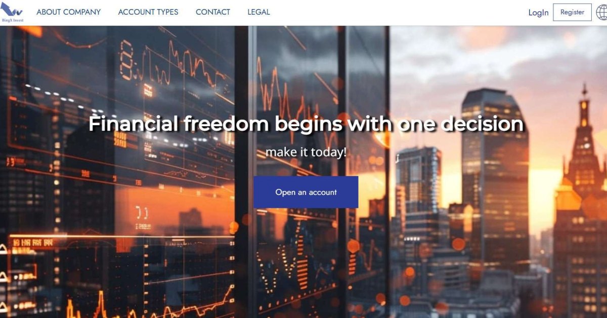 BingX Invest отзывы. Псевдоброкер?