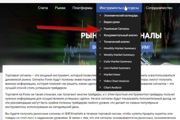 bitfxmarkets инструменты и ресурсы для трейдеров
