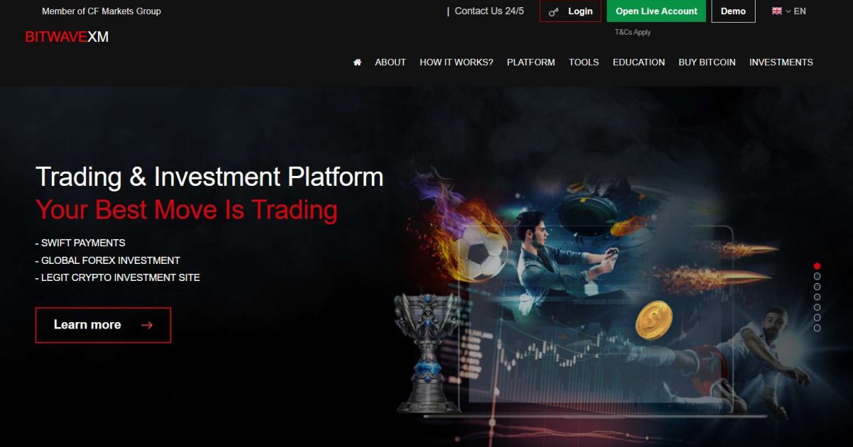 Bitwavexm отзывы. Брокер мошенник?