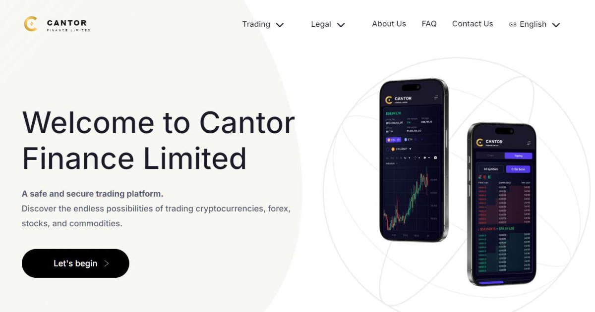 Cantor Finance Limited отзывы. Обман?