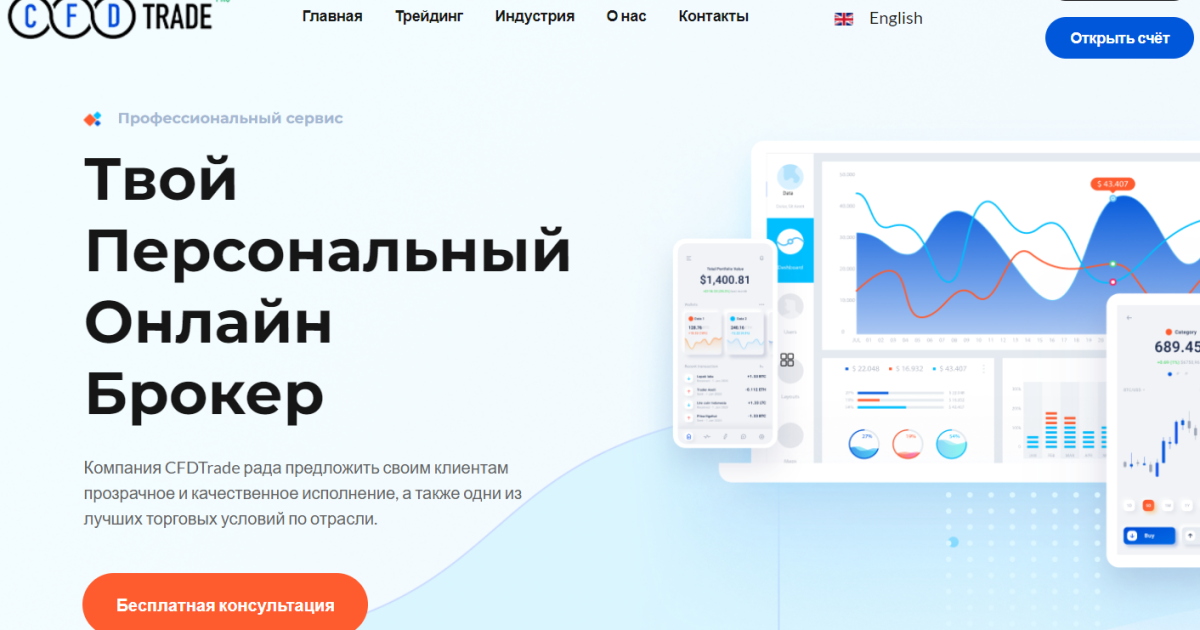 CFDTrade (cfd-trade.pro) отзывы. Обман?