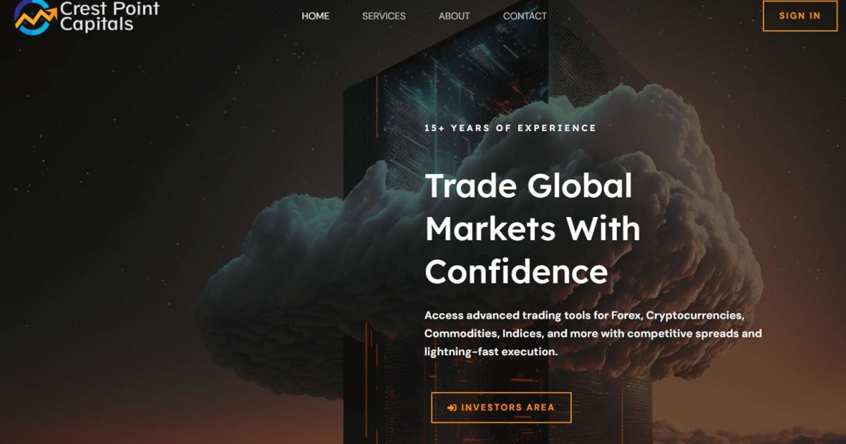 Crest Point Capitals отзывы. Лжеброкер?