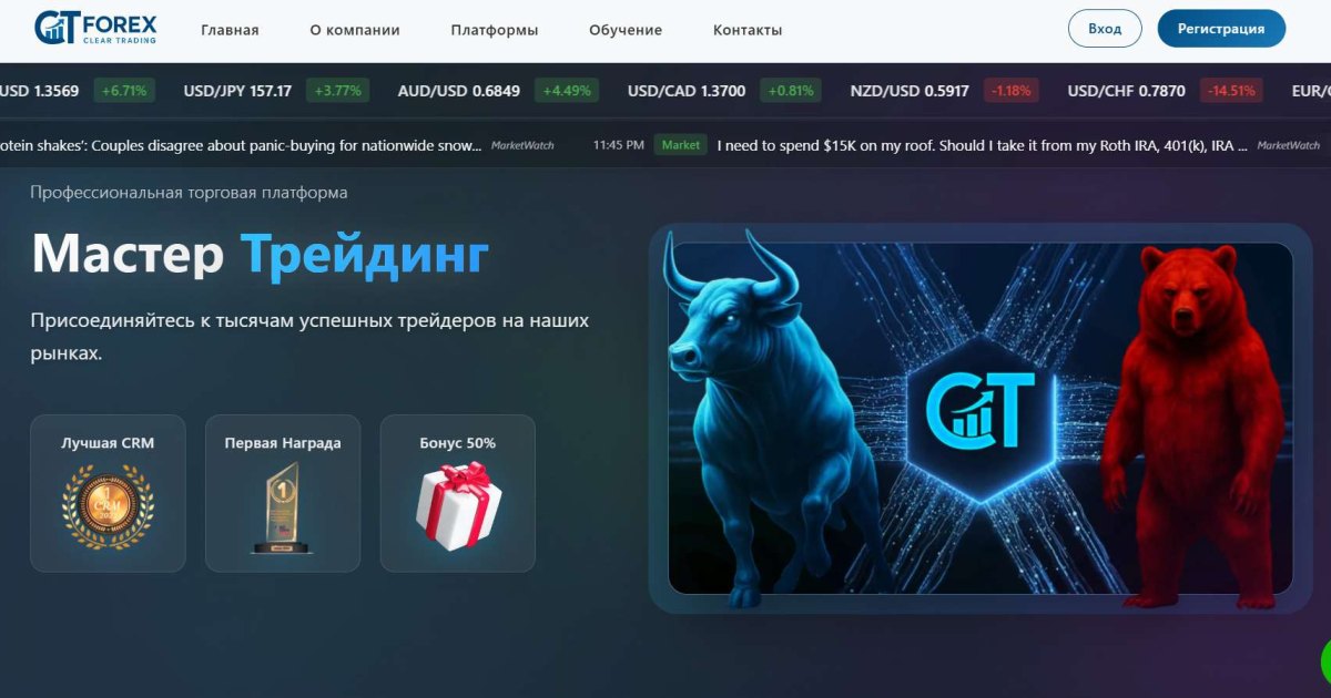 CTForex отзывы. Фальшивый брокер?