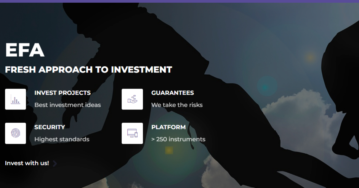 EFA Group отзывы. Фальшивый брокер?