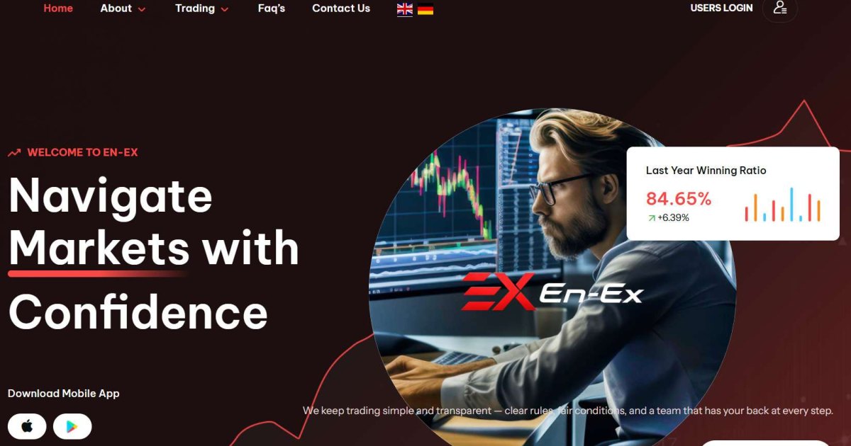 EN-EX отзывы. Фальшивый брокер?
