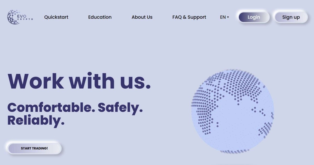 Evocrypto отзывы. Псевдоброкер?
