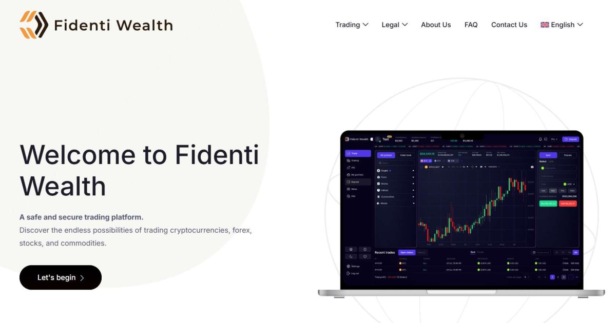 Fidenti Wealth отзывы. Это развод?