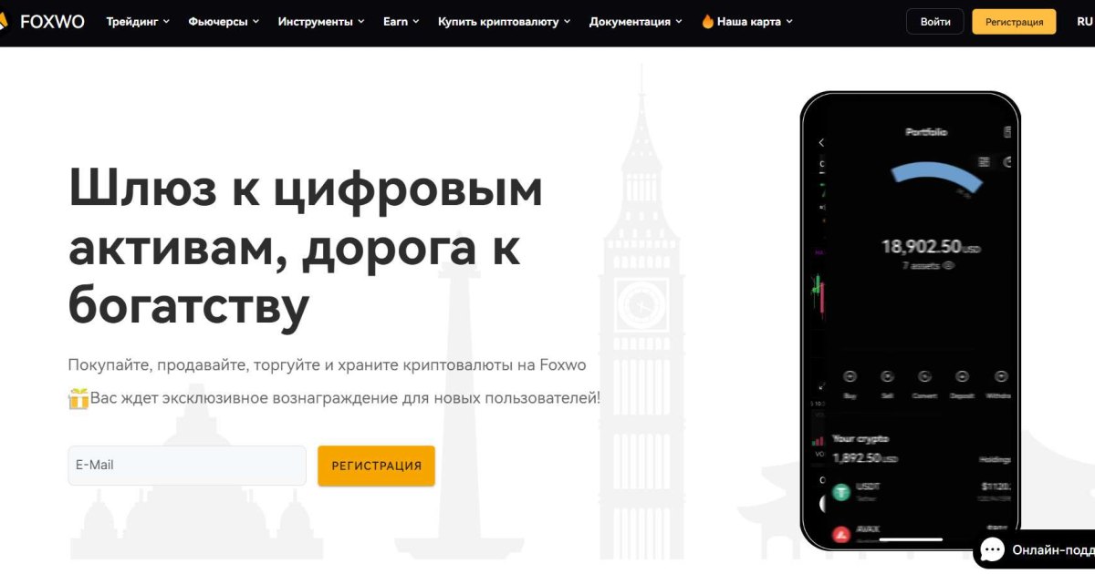 Foxwo отзывы. Криптобиржа фейк?