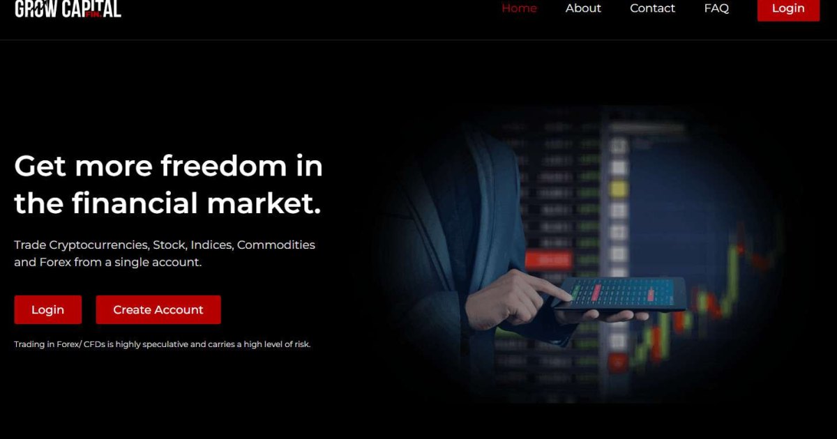 Grow Capital Fin отзывы. Обман?
