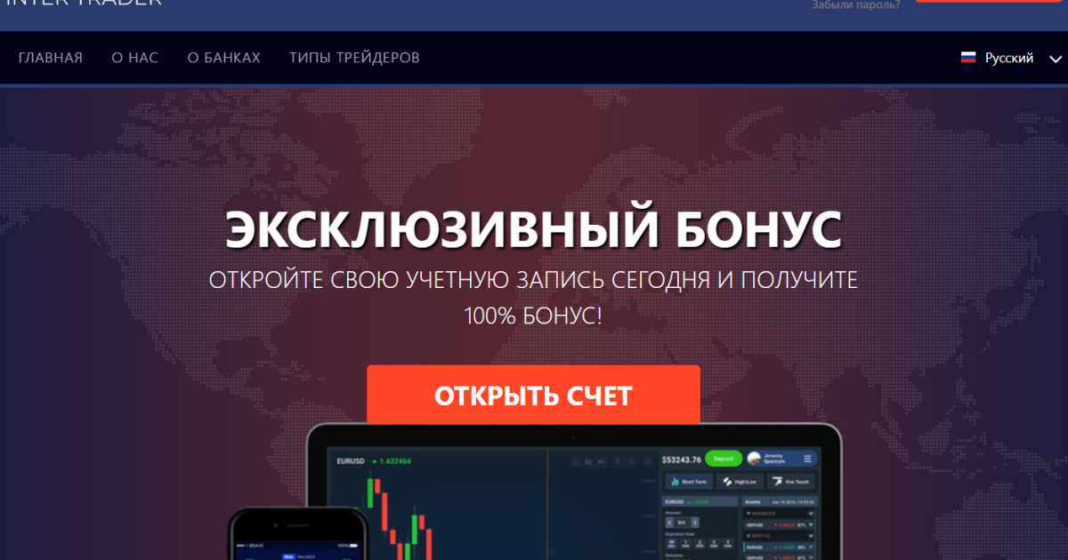 InterTraders отзывы. Лжеброкер?