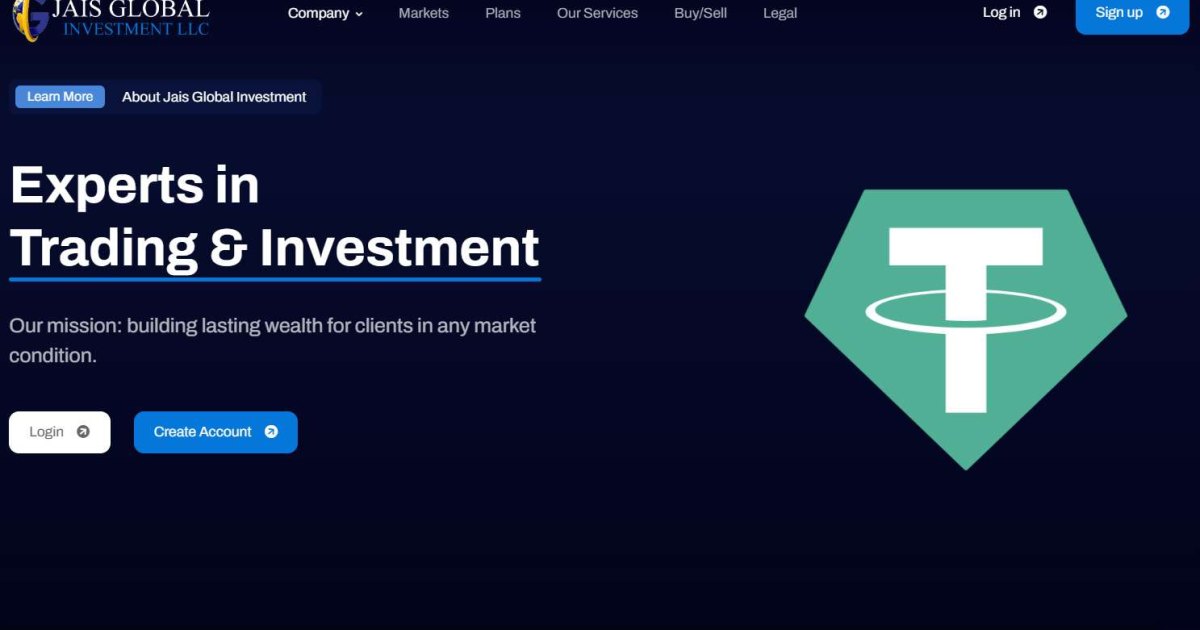 Jais Global Investment отзывы. Обман?