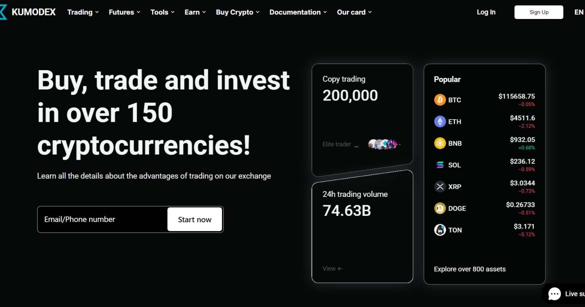 KumoDex отзывы. Псевдо биржа?