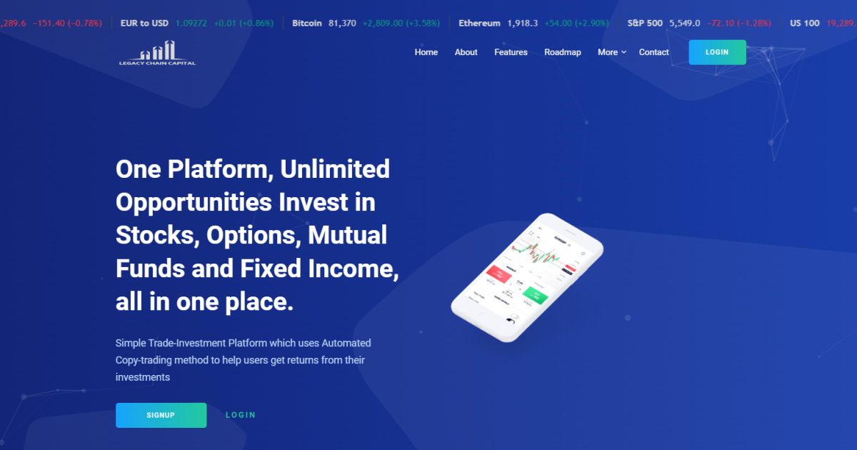 Legacy Chain Capital отзывы. Обман?