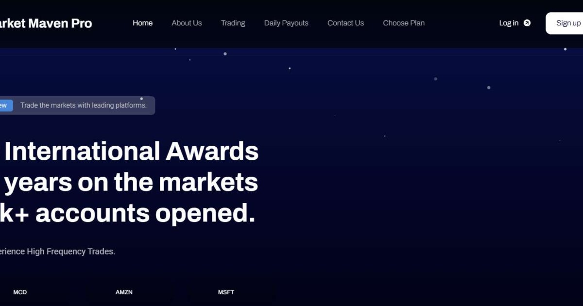 Market Maven Pro отзывы. Обман?