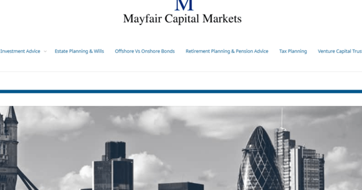 FCA предупреждает против фирмы-клона Mayfair Capital Markets