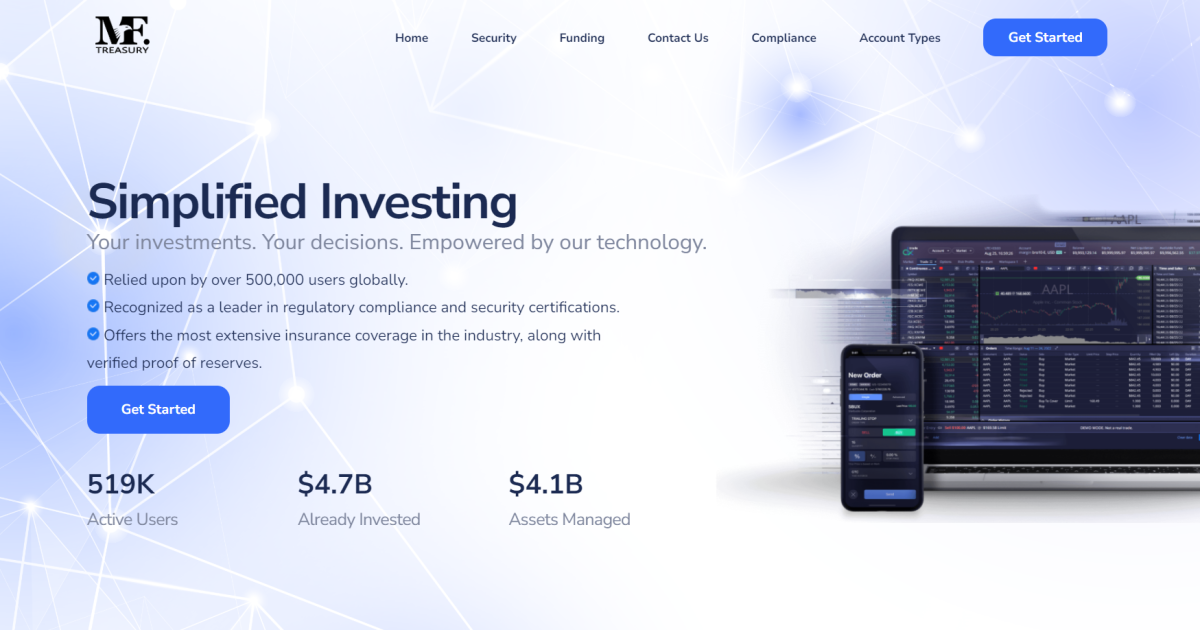 MF Treasury отзывы. Липовый брокер?