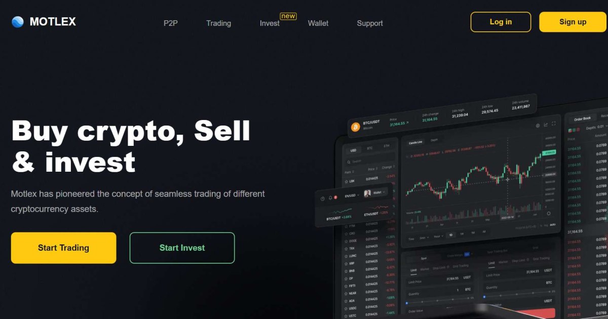 Motlex отзывы. Криптобиржа фейк?