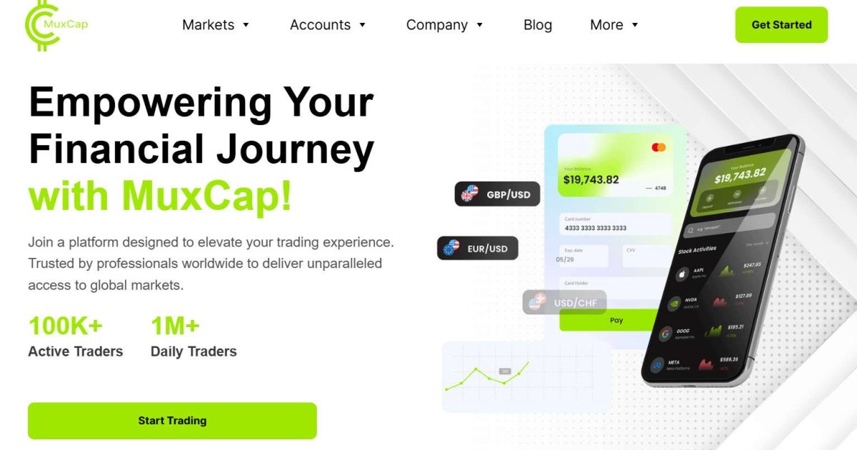 MuxCap отзывы. Брокер мошенник?