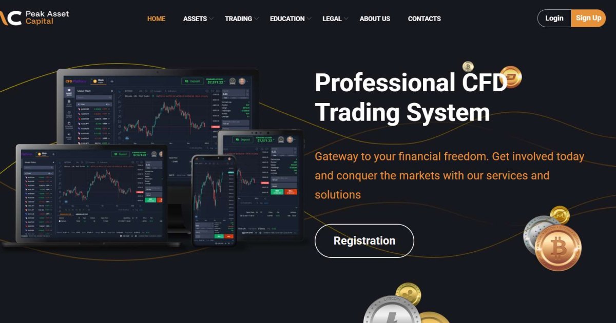 Peak Asset Capital отзывы. Обман?