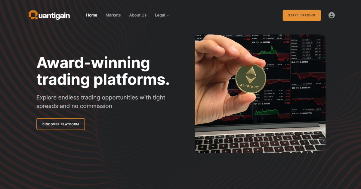 QuantiGain отзывы. Лжеброкер?
