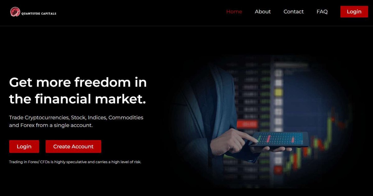 Quantsyde Capitals отзывы. Это развод?