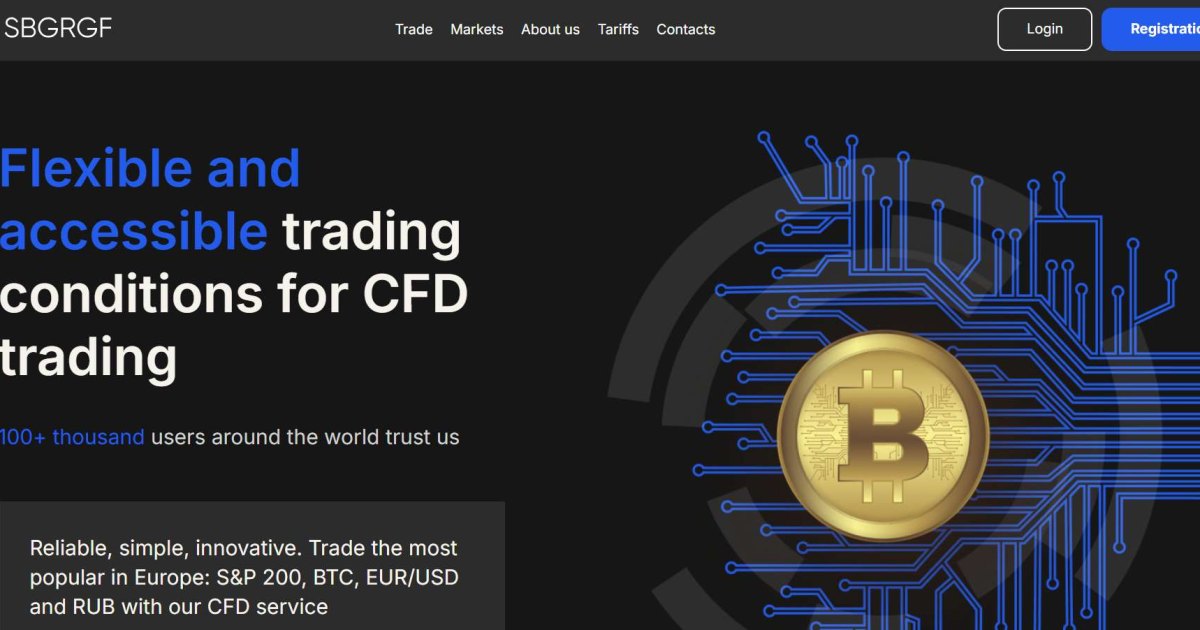 Sbgrgf отзывы. Брокер мошенник?