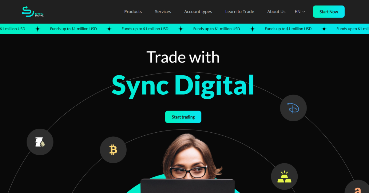 Sync Digital отзывы. Псевдоброкер?