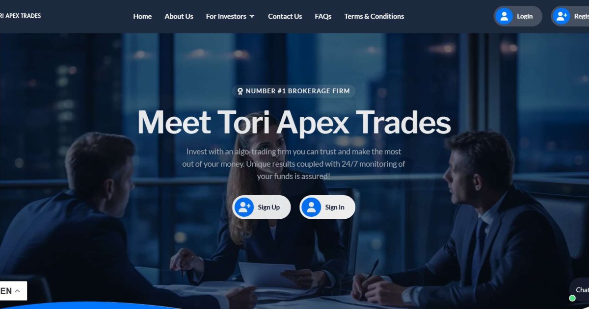 Tori Apex Trades отзывы. Обман?