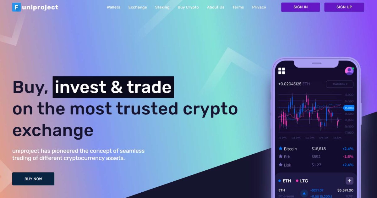 Uniproject отзывы. Псевдо биржа?