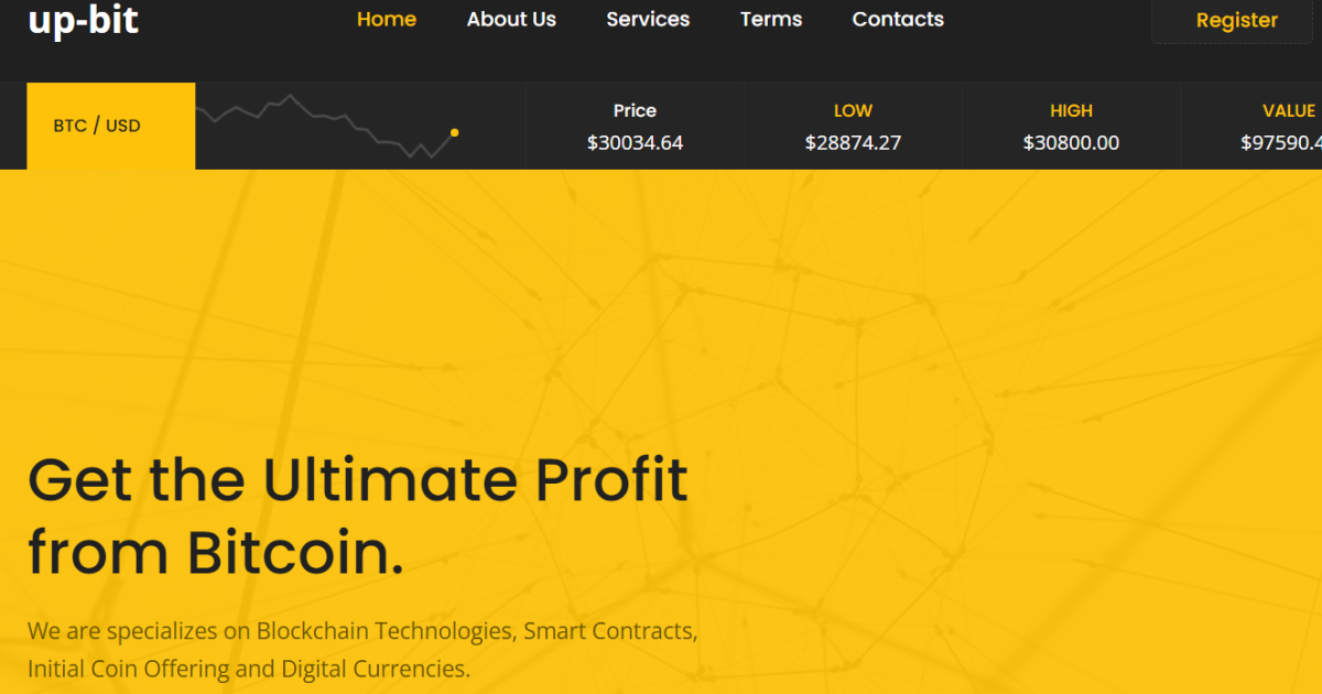 Up-Bit (up-bit.com) отзывы. Лжеброкер?