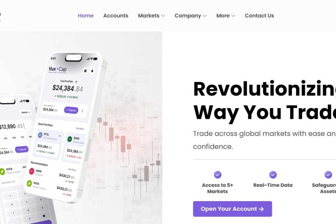 VuxoCap отзывы. Фальшивый брокер?