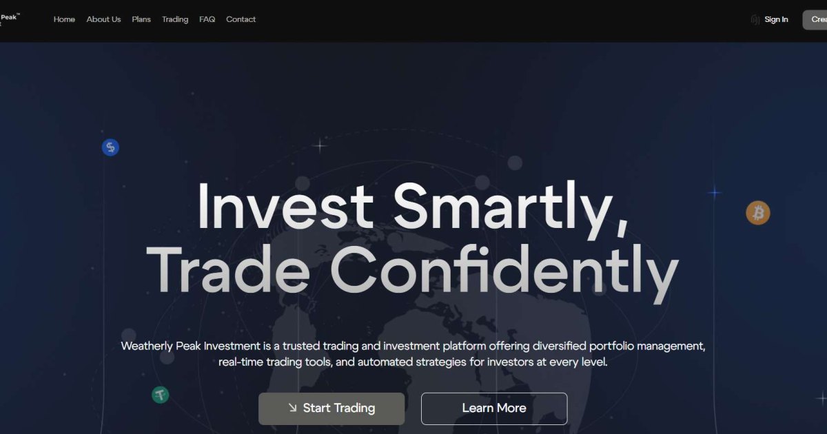 Weatherly Peak Investment отзывы. Обман?