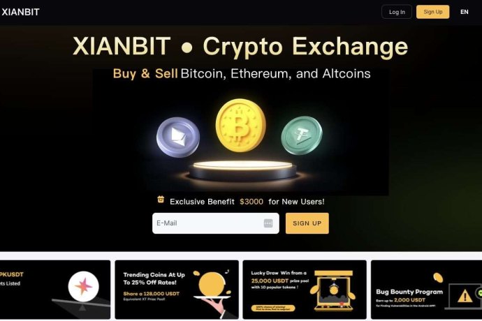 XIANBIT отзывы. Биржа мошенников?