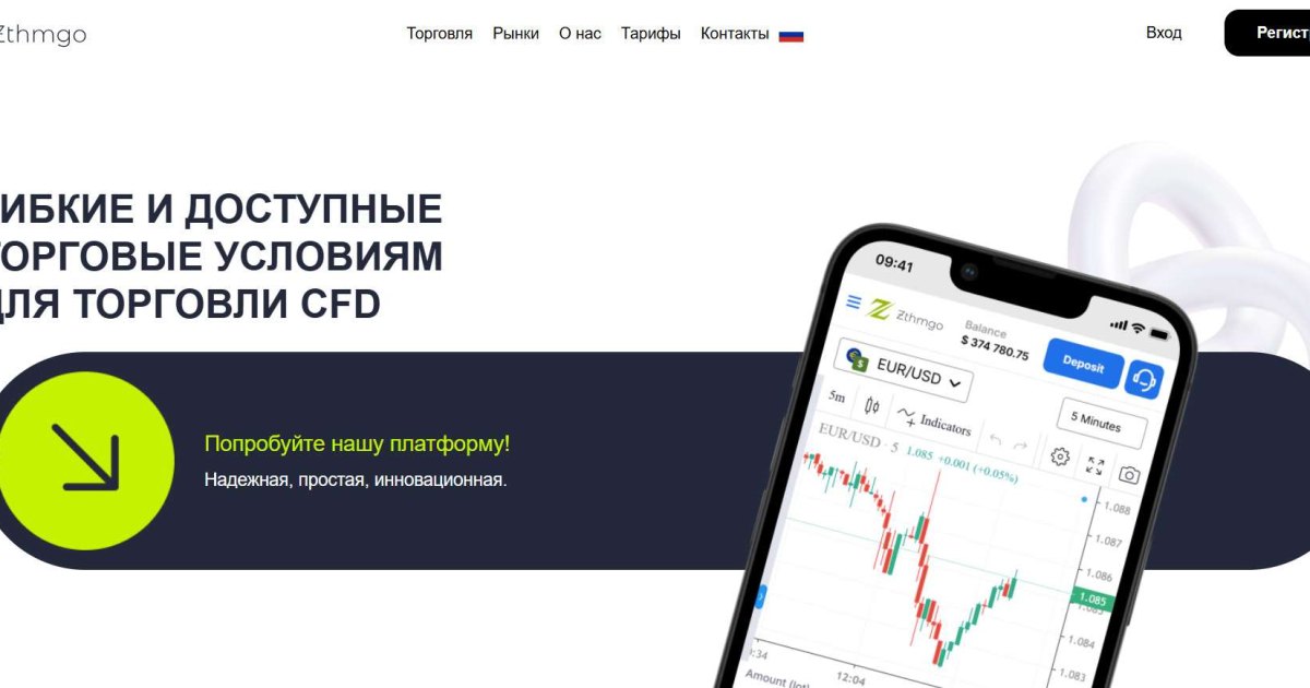 ZTHMGO отзывы. Фальшивый брокер?
